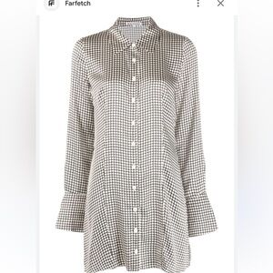 Reformation Taylon Silk Minidress